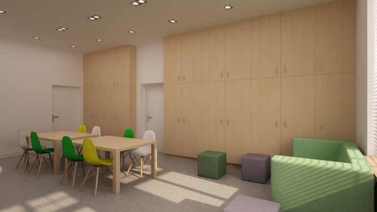 Bydgoskie Centrum Organizacji Pozarządowych i Wolontariatu — adaptacja kamienicy — projekt Projecta Sp. z o.o.
