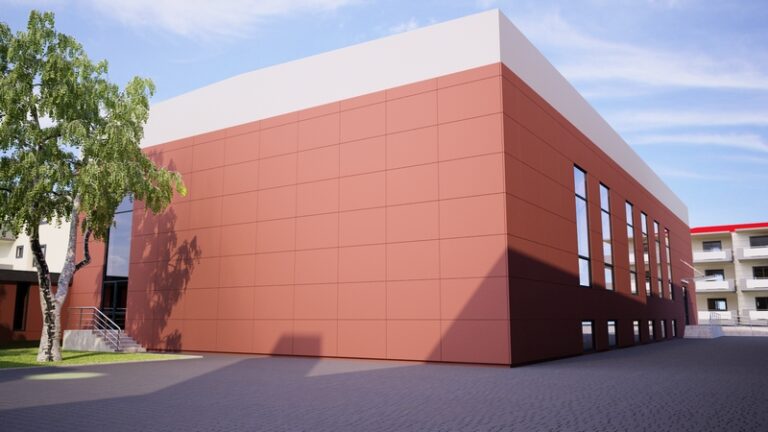 Hala sportowa ZSO nr 1, Bydgoszcz ul. Wolności 9 — projekt Projecta Sp. z o.o.