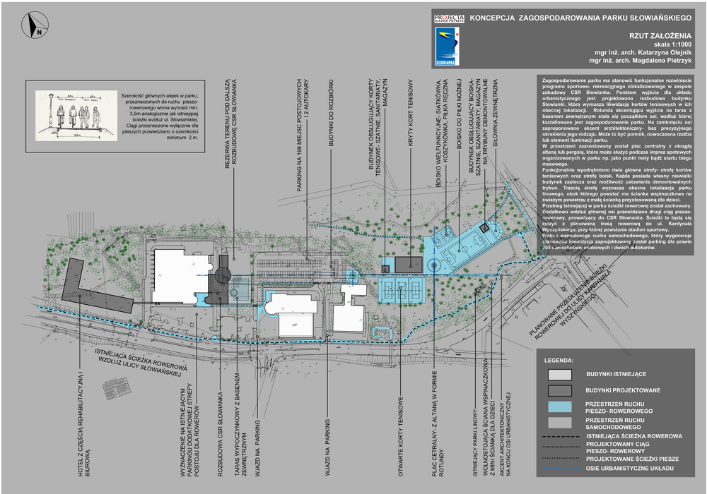 Centrum sportowo-rehabilitacyjne Słowianka, Gorzów Wlkp. — projekt Projecta Sp. z o.o.